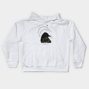 Raven Moon Kids Hoodie